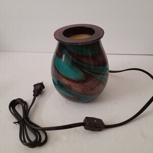 Better Homes & Gardens Tidepool Art Glass Wax Warmer